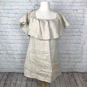 reformation nashville linen dress